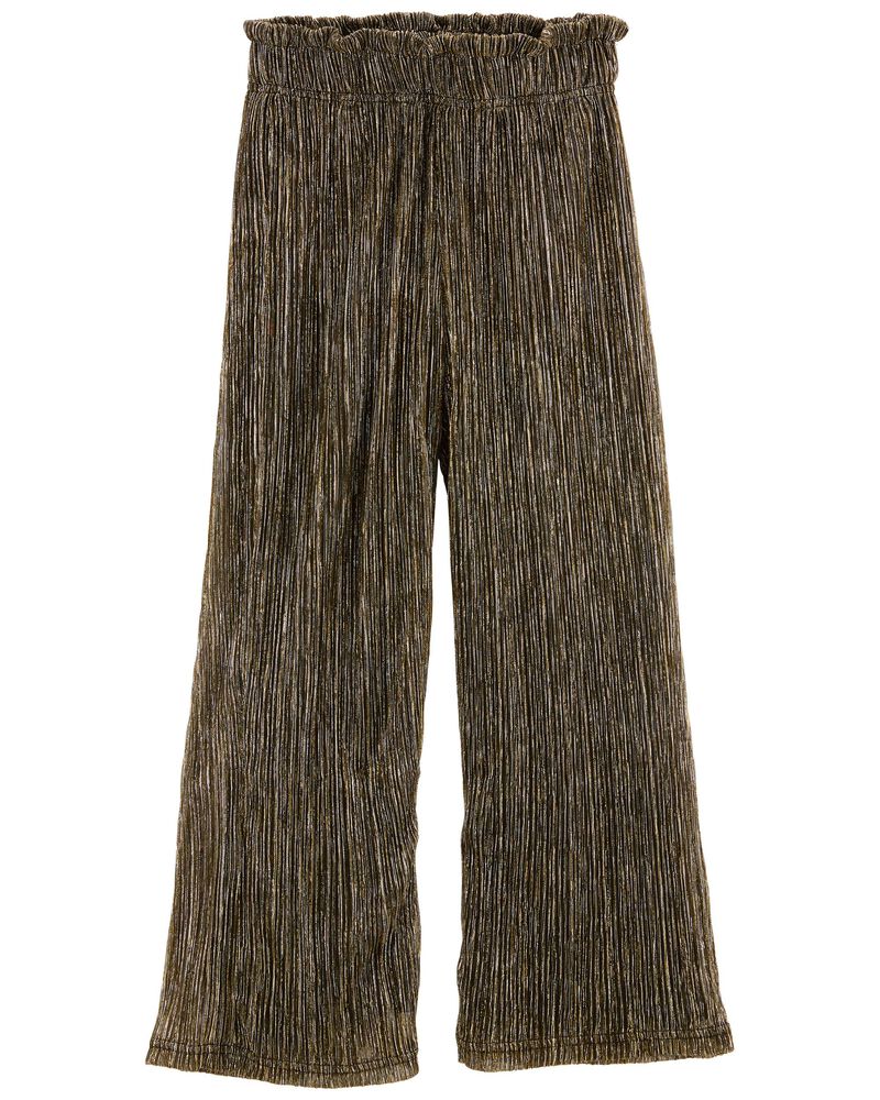 Wide-Leg Shimmer Pants, image 1 of 1 slides