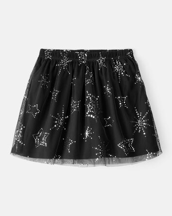 Girls Halloween Tulle Tutu Skort, 