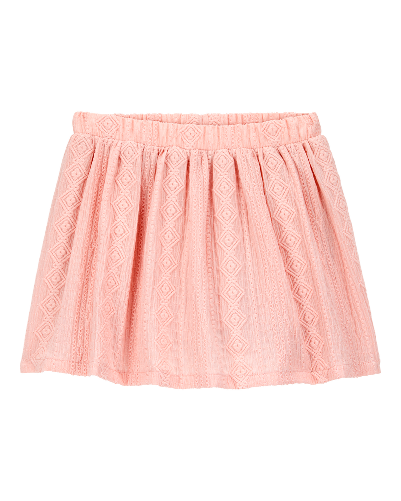 Toddler Crochet Pull-On Skort, image 1 of 6 slides