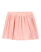 Toddler Crochet Pull-On Skort, image 1 of 6 slides