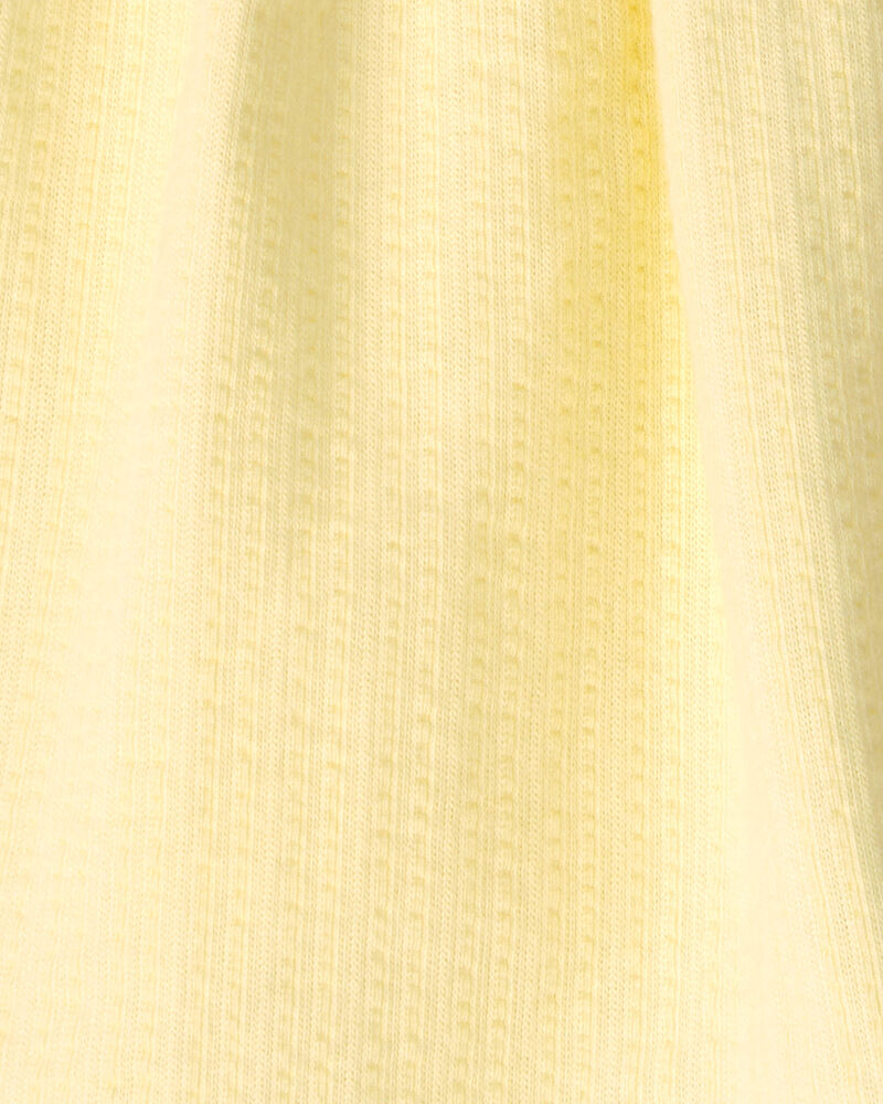 Toddler Girl Seersucker Skort - Yellow, image 3 of 4 slides