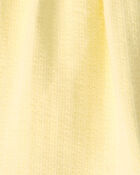 Toddler Girl Seersucker Skort - Yellow, image 3 of 4 slides