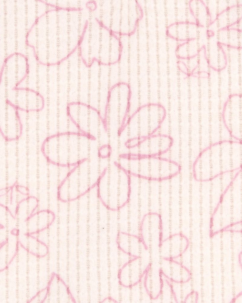 Baby Floral Thermal Long-Sleeve Top, image 2 of 3 slides