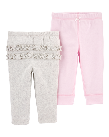 Baby 2-Pack Cotton Pants, 