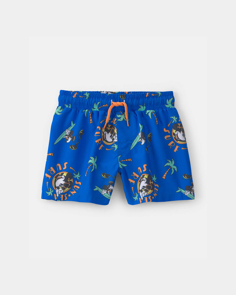 Toddler Boy Disney&copy; Mickey Mouse  Swim Trunks - Blue, image 1 of 3 slides