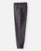 Boys Cotton Fashion Cargo Pants - Dark Grey, image 2 of 4 slides