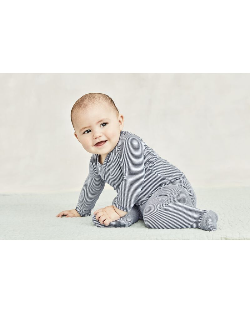Blue Carter's Baby Boy 3Piece LENZING™ and ECOVERO™ Cardigan Set