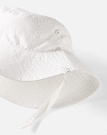 Baby Recycled Twill Swim Hat, 