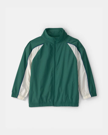 Boys Colorblock Active Windbreaker - Green, 