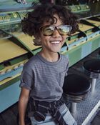 Kid Short-Sleeve  Pocket Tee - Dark Grey, image 3 of 4 slides