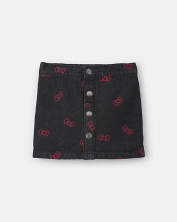 Toute-petite fille &ndash; Jupe-short &agrave; boucle Hello Kitty&reg; &ndash; Noir/Rouge, 