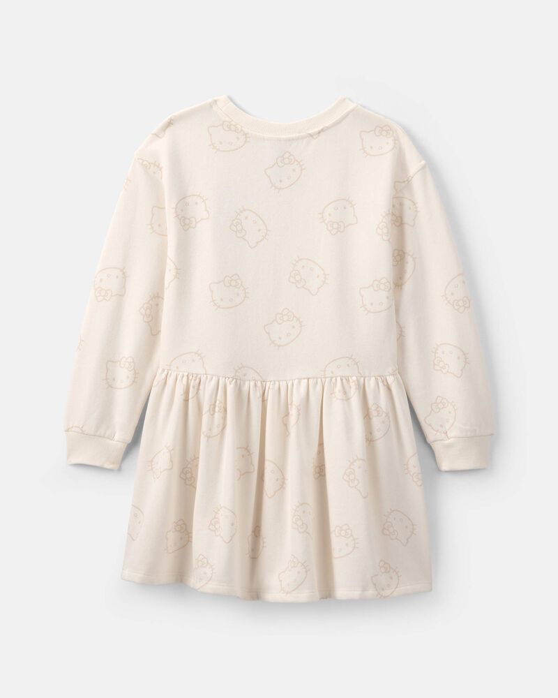 Filles - Robe manches longues Hello Kitty&reg; &ndash; Cr&egrave;me, image 2 sur 4 diapositives
