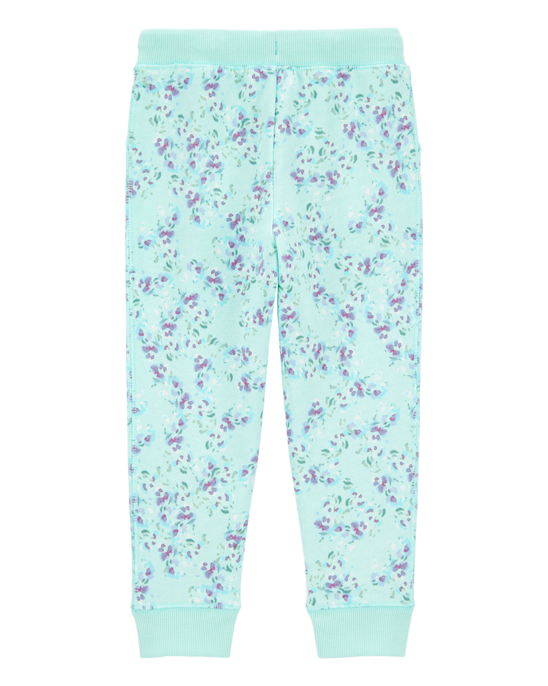 Tout-petit fille - Pantalon de jogging à cordon de serrage à fleurs , image 2 sur 3 diapositives