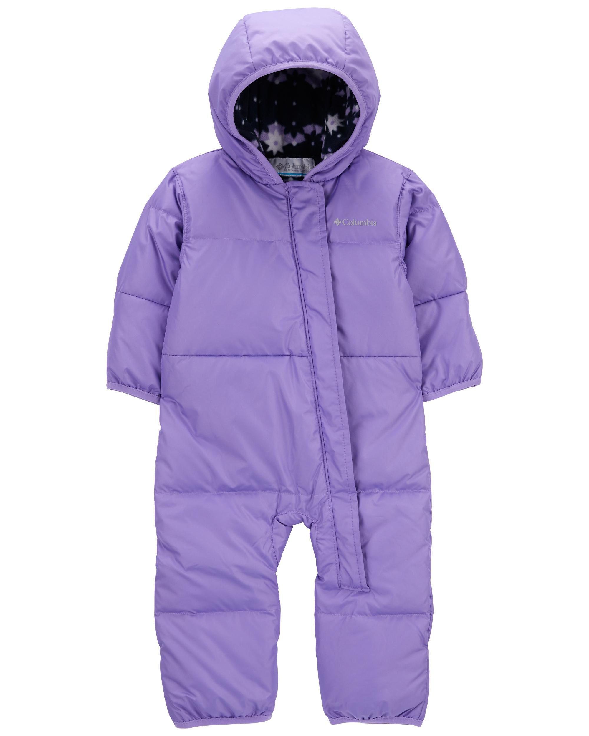 Purple Columbia Hooded 1 Piece Snowsuit Carter s Oshkosh Canada