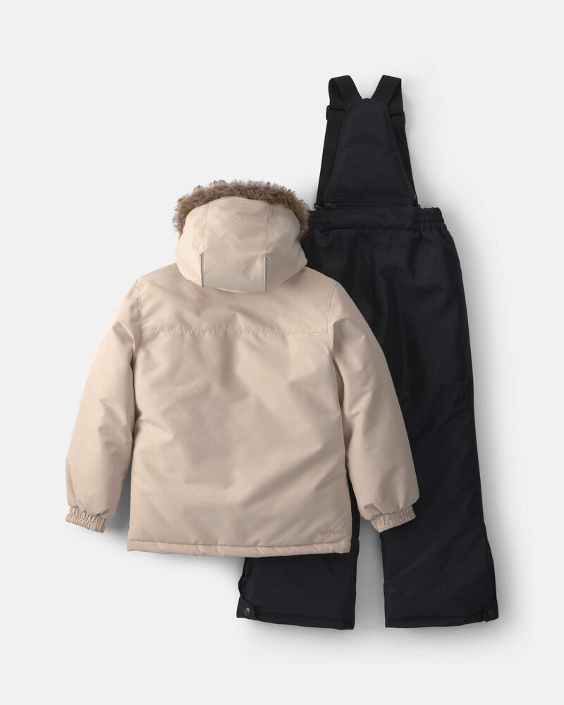 Filles - Habit de neige 2 pi&egrave;ces - Beige, image 2 sur 13 diapositives