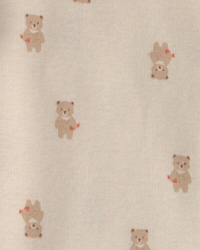 Baby Boy 3-Piece Bear Layering Set - Ivory, image 4 of 5 slides