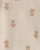 Baby Boy 3-Piece Bear Layering Set - Ivory, image 4 of 5 slides