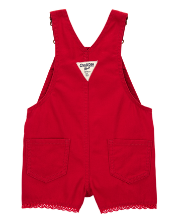 Baby Twill Eyelet Shortalls
, 