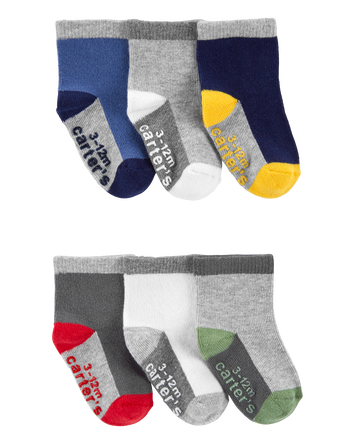 B&eacute;b&eacute; 6 paires de chaussettes, 