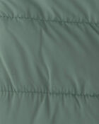 Toddler Recycled Teddy Fleece Hooded Puffer Jacket, image 4 of 5 slides