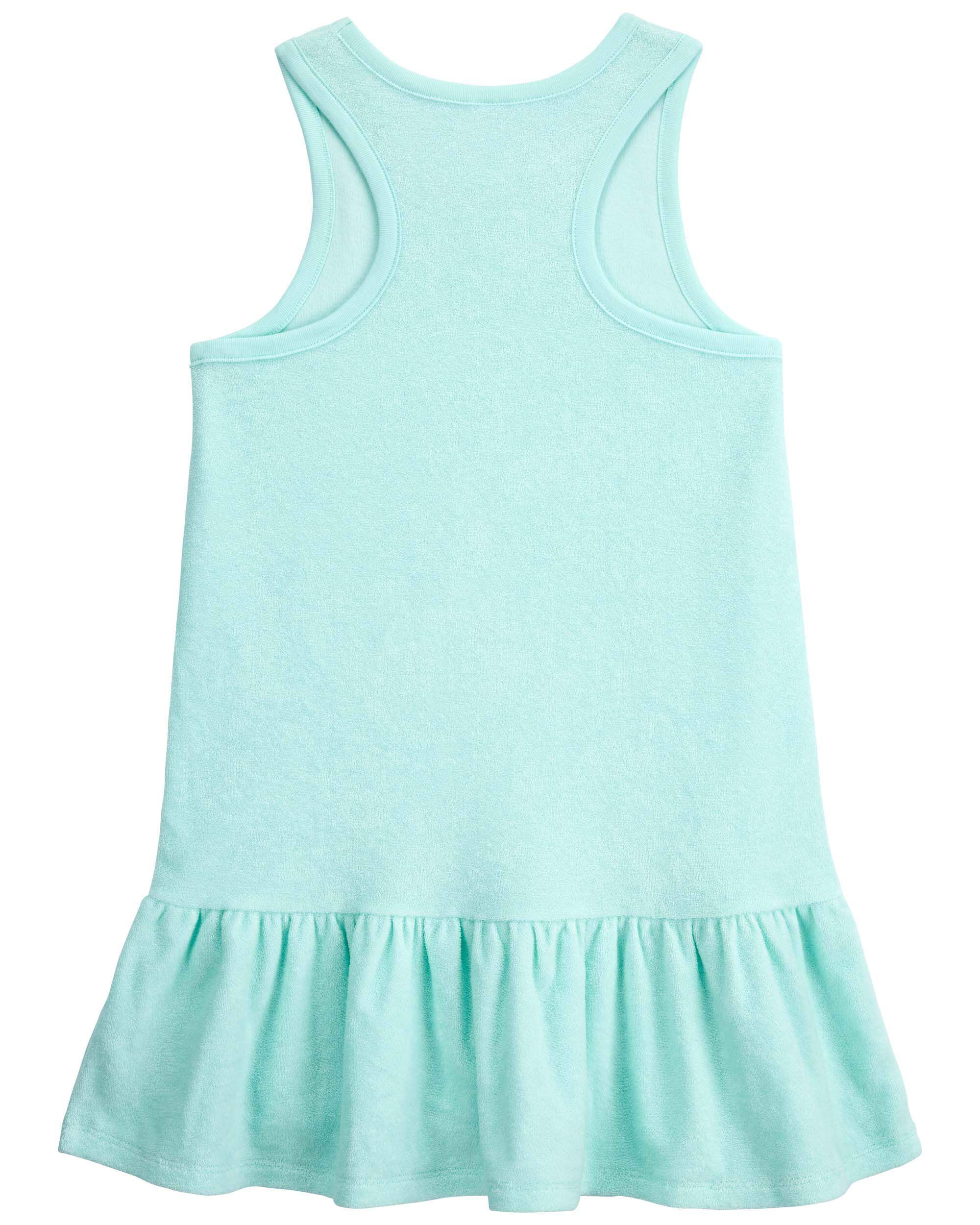 Turquoise Kid Racerback Peplum Cover Up Carter s Oshkosh Canada