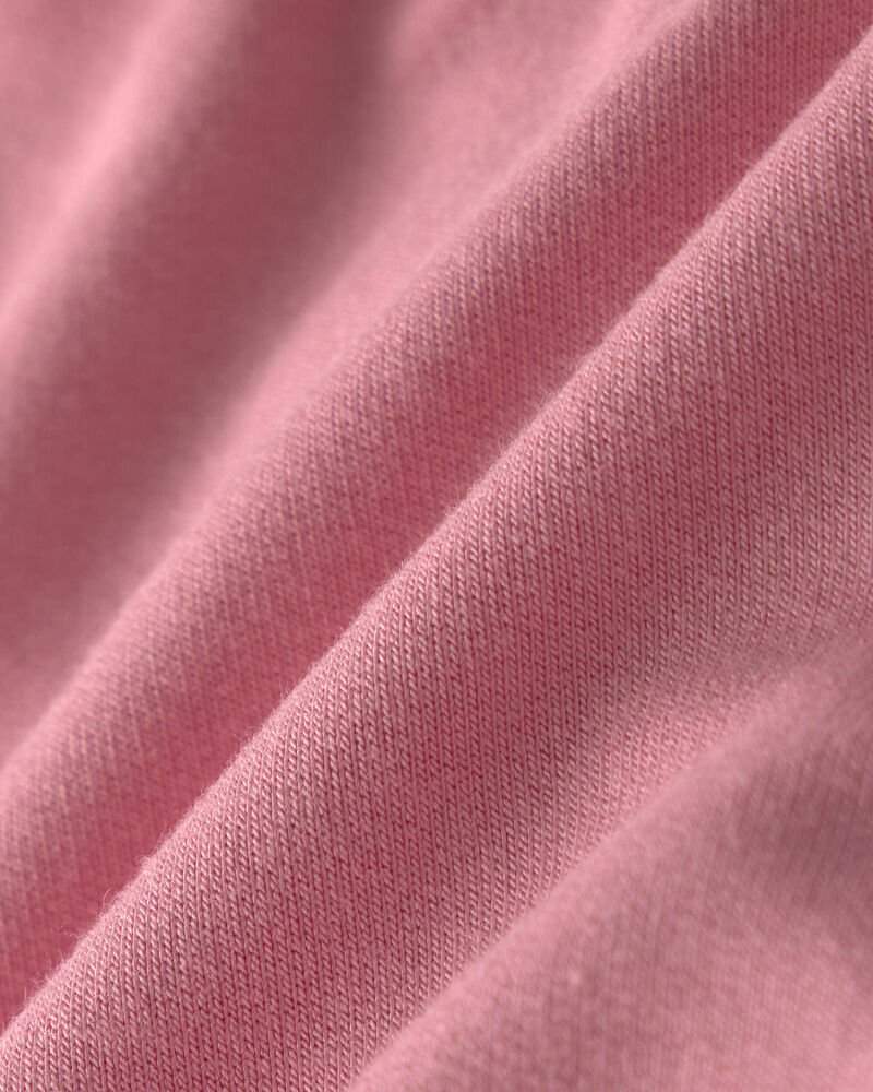 Baby Girl 2-Piece PurelySoft&trade; Long-Sleeve Layering Set - Pink, image 3 of 6 slides