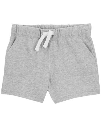 Pull-On Cotton Shorts, 