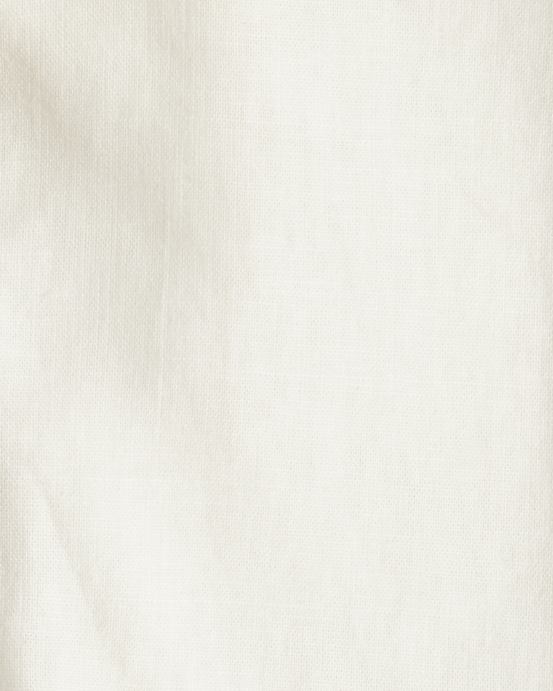 Baby Boy Linen Button-Front Shirt, image 3 of 3 slides