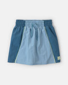 Girls Colourblock Skort - Blue, image 1 of 4 slides