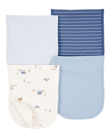 Baby 4-Pack Burp Cloths, 