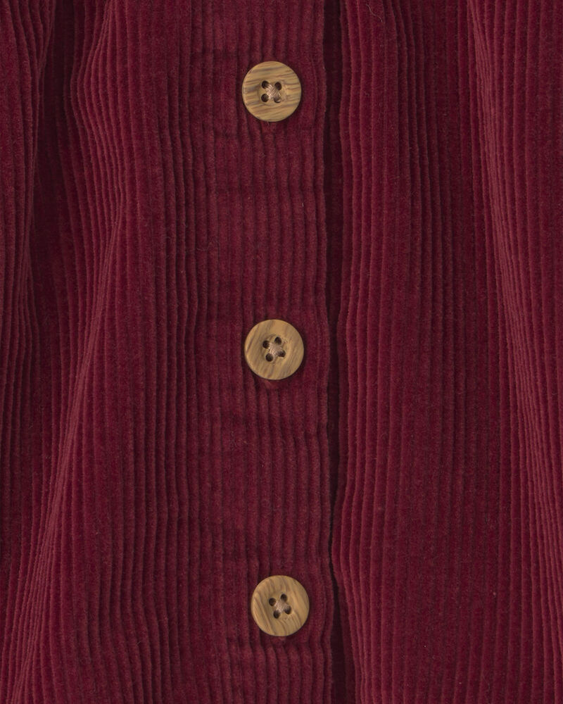 Toddler Girl Organic Cotton Corduroy Skirt, image 3 of 4 slides