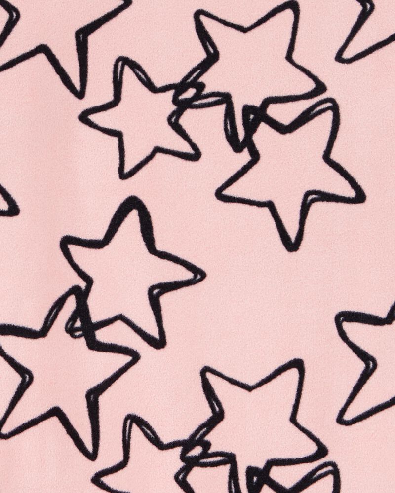 Enfant Pyjama 2 pièces en molleton à motif d’étoiles, image 2 sur 3 diapositives