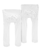 Baby 2-Pack Ruffle Tights, image 1 of 3 slides
