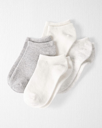 Enfant 4 paires de chaussettes ultra basses, 
