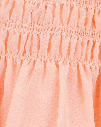 Kid Pull-On Chiffon Skirt, 