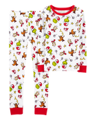 Green Red Kid 2 Piece Christmas Grinch 100 Snug Fit Cotton Pyjamas Carter s Oshkosh Canada