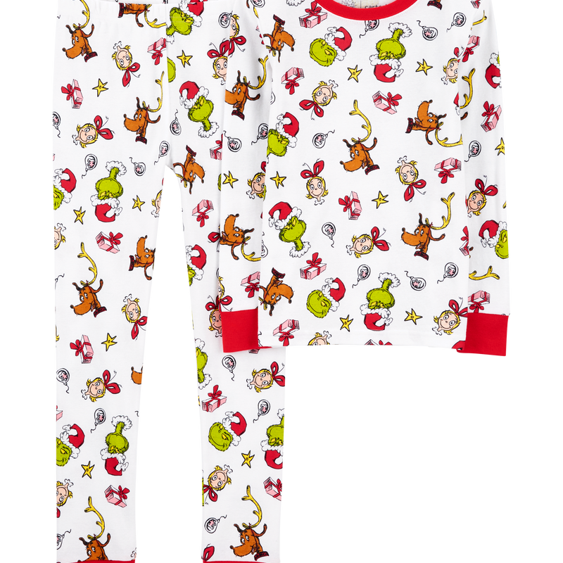 Baby girl grinch pajamas hot sale
