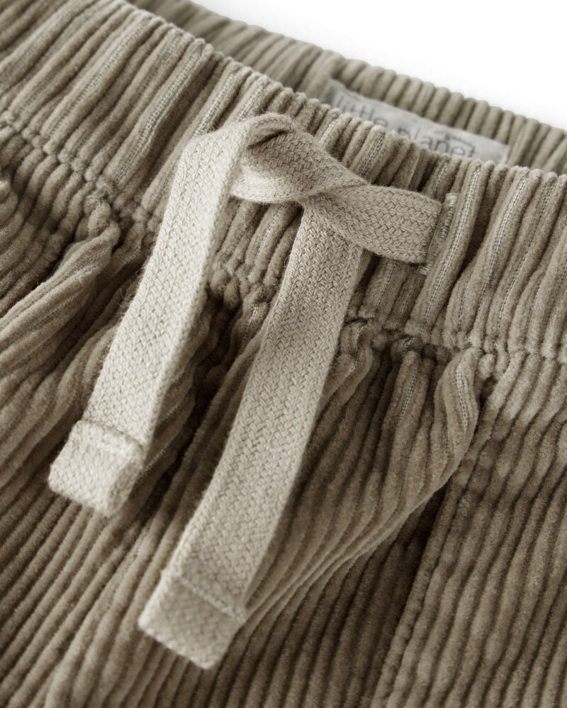 Boys Organic Cotton Corduroy Pants, image 3 of 4 slides