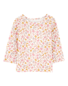 Baby 2-Piece Floral Long-Sleeve Tee & Coverall Set, image 4 of 7 slides