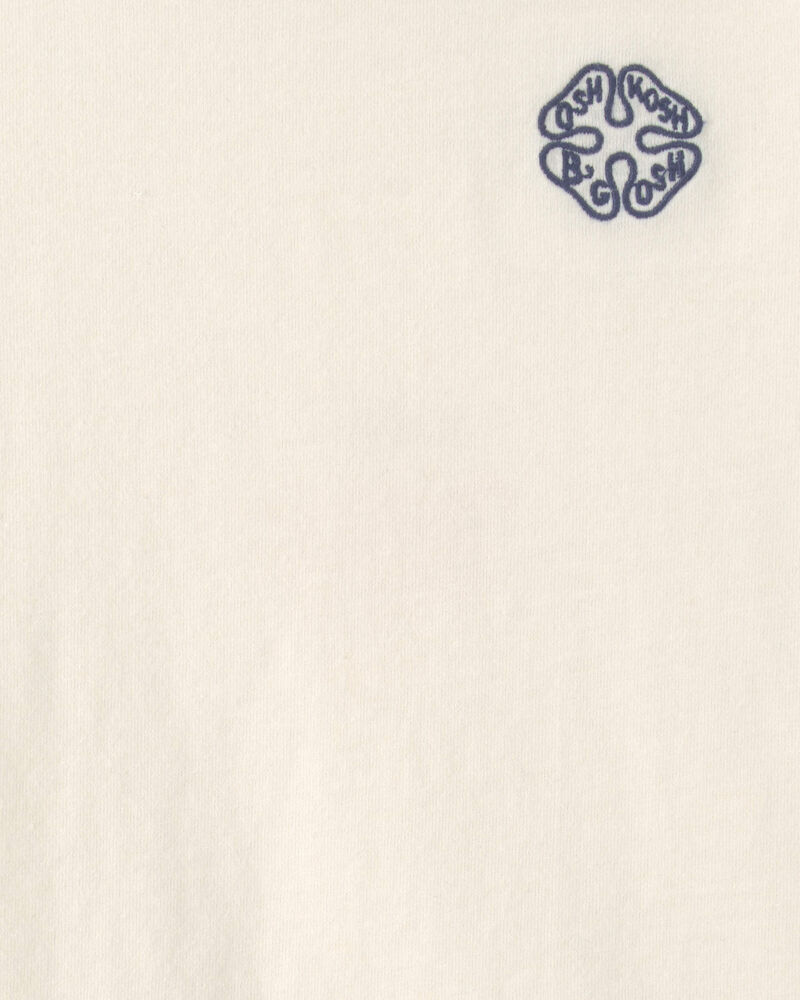 Tout-petit gar&ccedil;on - T-shirt &agrave; imprim&eacute; tr&egrave;fle OshKosh - Cr&egrave;me, image 2 sur 2 diapositives