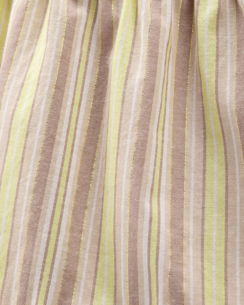Enfant Robe tissée sans manches à rayures, image 3 sur 5 diapositives