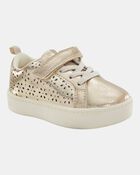 Tout-petit fille - Espadrilles &agrave; tige haute &agrave; paillettes - Dor&eacute;, image 1 sur 7 diapositives