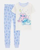 Girls Disney&copy; Lilo & Stitch Snug Fit Cotton 2-Piece Pyjamas, image 1 of 3 slides
