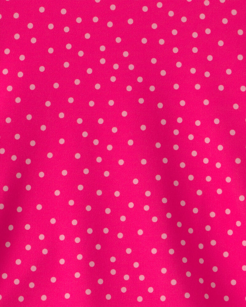 Filles - D&eacute;bardeur sportif &agrave; pois - Rose, image 2 sur 2 diapositives