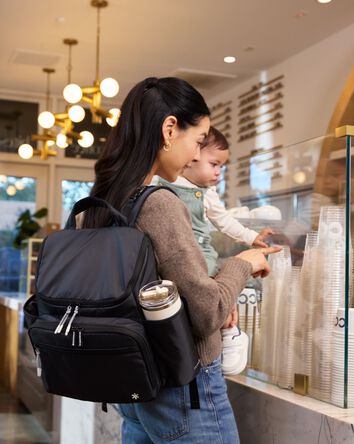 Forma Next Backpack Diaper Bag - Black, 