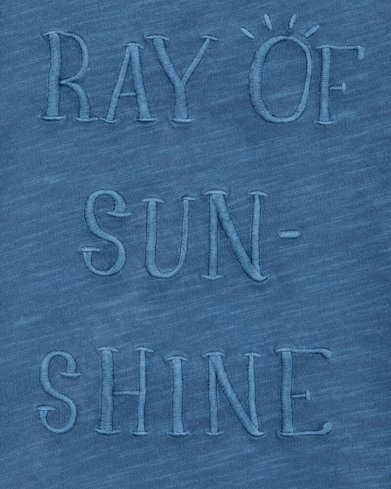 Baby Sun Short-Sleeve Tee - Blue, image 3 of 4 slides