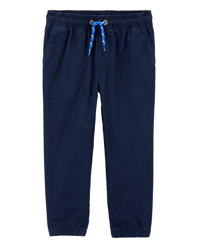 Bébé Pantalon en popeline à enfiler, image 1 sur 5 diapositives