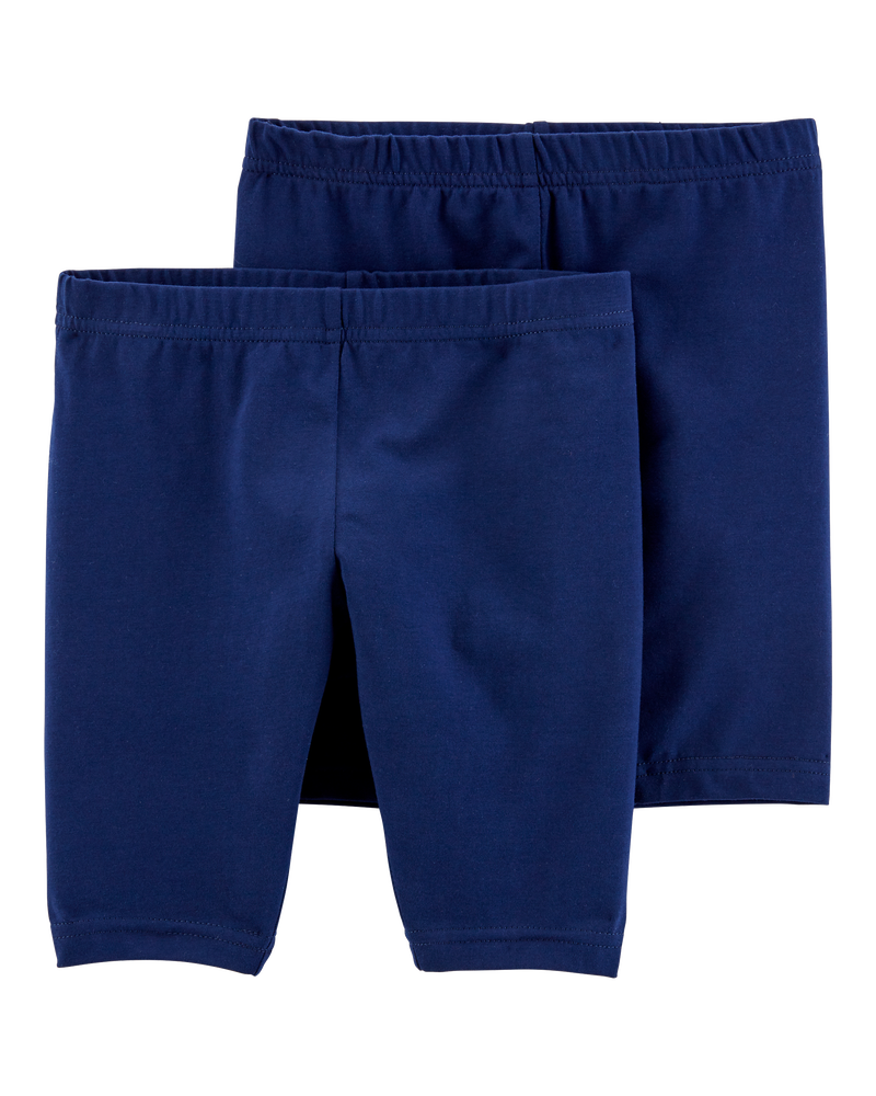Filles - Emballage de 2 shorts extensibles, image 1 sur 2 diapositives