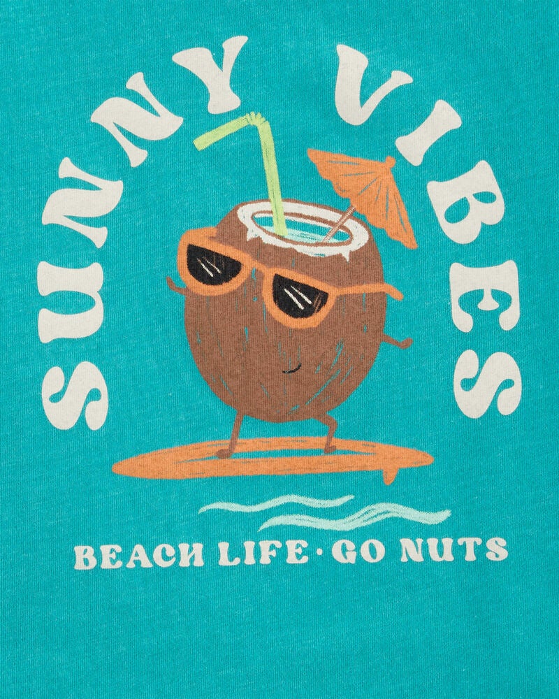 Baby 2-Piece Sunny Vibes Tank & Pull-On Short Set, image 2 of 3 slides