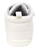  Every Step® First Walker  High-Top Casual Sneakers - White, image 3 of 7 slides